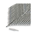 Pens | BIC GSM240BK Round Stic Xtra Life Medium 1.2 mm. Stick Ballpoint Pen Xtra Value Pack - Black Ink/Translucent Frost Barrel (240/Carton) image number 3