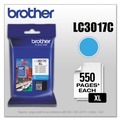Ink & Toner | Brother LC3017C LC3017C Innobella 550 Page-Yield High-Yield Ink - Cyan image number 1
