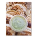  | Eco-Products EP-PCLID Compostable PLA Plastic Portion Cup Lids Fits 2 oz. to 4 oz. Portion Cups - Clear (2000/Carton) image number 4