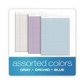 Notebooks & Pads | TOPS 63116 50-Sheet 8.5 in. x 11.75 in. Wide/Legal Rule Prism plus Colored Writing Pads - Assorted Pastel-Color (6/Pack) image number 1