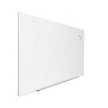White Boards | Universal UNV43204 Frameless 72 in. x 48 in. Magnetic Glass Marker Board - White image number 2