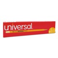 Pencils | Universal UNV55520 HB (#2) Deluxe Blackstonian Pencil - Black Lead, Yellow Barrel (1 Dozen) image number 2
