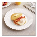 Bowls and Plates | WNA WNA RSCW91512W 9 in. Diameter Plates Classicware Plastic Dinnerware - White (180/Carton) image number 3