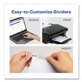 Back to School Sale | Avery 11223 Big Tab 11.13 in. x 9.25 in. 8-Tab Insertable Dividers - Clear Tabs/White (1-Set) image number 3