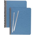 Just Launched | ACCO A7025972A 8.5 in. x 11 in. 3 in. Capacity 2-Hole Prong Fastener Pressboard Report Cover with Tyvek Reinforced Hinge - Light Blue image number 1