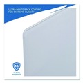 White Boards | Iceberg 31160 Clarity 72 in. x 36 in. Glass Dry Erase Board with Aluminum Trim - White Surface image number 7