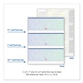 Retail Store Supplies | DocuGard 04539 8.5 in. x 11 in. 13 Features Premier Prismatic Check - Blue/Green Prismatic (1-Ream) image number 3