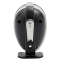 Pencil Sharpeners | X-ACTO 1031LMR 2.75 in. x 4.75 in. x 4.25 in. KS Manual Table/Wall-Mount Design Classroom Pencil Sharpener - Black/Nickel image number 2