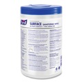 Cleaners & Chemicals | PURELL 9341-06 1-Ply 10 in. x 7 in. Fragrance-Free Foodservice Surface Sanitizing Wipes - White (6/Carton) image number 2