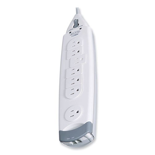 Surge Protectors | Belkin F9H710-12 SurgeMaster Home Series 1045 J 7 AC Outlets 12 ft. Cord Surge Protector - White image number 0