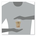  | SOLO 412MSN-0029 12 oz. Printed Mistique Polycoated Hot Paper Cups - Brown (1000/Carton) image number 5
