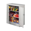Office Filing Cabinets & Shelves | Alera CM4218LG 36 in. x 42 in. x 18 in. Assembled High Storage Cabinet with Adjustable Shelves - Light Gray image number 2
