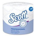  | Scott 13607 Essential 2-Ply Septic Safe Convenience Carton Standard Roll Bathroom Tissue for Business - White (550/Roll, 20 Rolls/Carton) image number 0