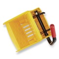 Mop Buckets | Rubbermaid Commercial 2064915 WaveBrake 2.0 Plastic Side-Press Wringer - Yellow image number 2