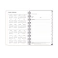 Notebooks & Pads | Blue Sky 137276-22 8 in. x 5 in. 12-Month (Jan-Dec 2026) Laila Weekly/Monthly Planner - Purple/Blue/Pink image number 4