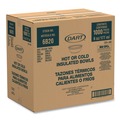  | Dart 6B20 6 oz. Insulated Foam Bowls - White (1000/Carton) image number 4