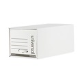 Universal | Universal 9523401 14 in. x 25.5 in. x 11.5 in. Heavy-Duty Letter File Storage Drawers - White (6/Carton) image number 0