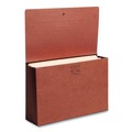 File Folders | Smead 71166 TUFF 5.25 in. Expansion Legal Size 1 Section Elastic Cord Closure Expanding Wallets - Redrope image number 4