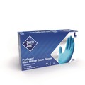 Disposable Gloves | Safety Zone GNPR-LG-1A ProGuard Nitrile Gloves, Powder-Free, 3 mil, Blue, Large, 1,000/Carton image number 1