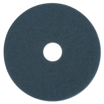 Boardwalk BWK4013BLU 13 in. Diameter Scrubbing Floor Pads - Blue (5/Carton)