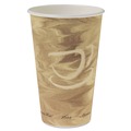 Cups and Lids | SOLO 316MS-0029 Mistique 16 oz Hot Paper Cups - Brown (50/Sleeve, 20 Sleeves/Carton) image number 3