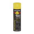 Painting | Rust-Oleum RSTV2143838CT Hard Hat 15 oz High Performance V2100 System Enamel Spray Paint - Gloss Safety Yellow (6/Carton) image number 0