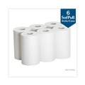 Just Launched | Georgia Pacific Professional 26610 9 in. x 400 ft. 1-Ply Hardwound Nonperforated Paper Towel Roll - White (6 Rolls/Carton) image number 1