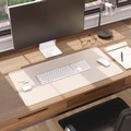 Back to School Sale | Smead 64831 31.5 x 15.7 Vegan Leather Desk Pads - SandStone image number 6