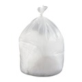  | Inteplast Group VALH3860N22 High-Density 60 Gallon 38 in. x 58 in. Commercial Can Liners - Clear (150/Carton) image number 0