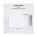 Labels | Avery 04153 2.13 x 4 Multipurpose Thermal Labels - White (1/Box) image number 6