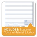 Retail Store Supplies | TOPS 3868 5.66 x 8.63 Three-Part Carbonless Job Work Order (50/Pack) image number 3