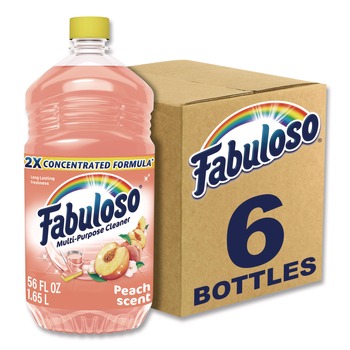  | Colgate-Palmolive Co. 61046751 Multi-Use Cleaner, Peach Scent, 56 oz Bottle, 6/Carton