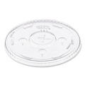 Cups and Lids | Dart L32CR Plastic Straw-Slot Cold Cup Lids Fits 30 oz. to 32 oz. Cold Cups - Clear (1000/Carton) image number 0