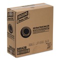  | Dixie D9542B 10 oz. - 20 oz. Cups Drink-Thru Plastic Lids - Black (1000/Carton) image number 4