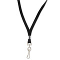 Label & Badge Holders | Advantus 75424 36 in. Long Metal J-Hook Fastener Deluxe Lanyards - Black (24/Box) image number 2