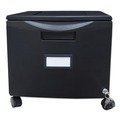 Office Filing Cabinets & Shelves | Storex 61264B01C 1 Legal/letter-Size File Drawer 14.75 in. x 18.25 in. x 12.75 in. Single-Drawer Mobile Filing Cabinet - Black image number 7