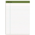 Retail Store Supplies | Ampad 40102R 8.5 x 11.75 Sheets (40) Earthwise by Ampad Recycled Writing Pad - White/Politex Sand Headband (4/Pack) image number 1