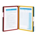 Desktop Organizers | Durable 555200 5 Panels VARIO Letter Wall Reference System - Assorted Borders and Panels image number 0