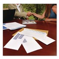 Envelopes & Mailers | Quality Park QUA24529 #9 Commercial Flap Redi-Seal Adhesive Closure 3.88 in. x 8.88 in. Double Window Redi-Seal Security-Tinted Envelope - White (500/Box) image number 5