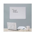 White Boards | Universal UNV43622 24 in. x 18 in. Melamine Dry Erase Board with Anodized Aluminum Frame - White Surface image number 5
