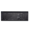 Office Electronics & Batteries | Kensington K72357USA 104 Keys Slim Type Standard Keyboard - Black/silver image number 0
