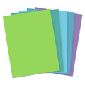 Cover & Cardstock | Astrobrights 20274-01 8.5 in. x 11 in. 24 lbs Bond Weight Color Paper - Assorted Cool Colors (1-Ream) image number 3