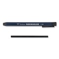 Back to School Sale | Tombow 51542 4.4 millimeter Mechanical Wax-Based Marking Pencil Refills - Black (10/Box) image number 4