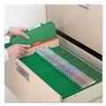 File Folders | Smead 19083 6 SafeSHIELD Fasteners 2 Dividers Legal Size 6-Section Pressboard Top Tab Pocket Classification Folders - Green (10/Box) image number 7