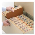 File Folders | Smead 73214 1.75 in. Expansion Letter Size Drop Front File Pockets - Redrope (25/Box) image number 8
