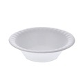 Food Service | Pactiv Corp. YTH100120000 Placesetter 6 in. dia 12 oz Satin Non-Laminated Foam Dinnerware, Bowl - White (1,000/Carton) image number 0