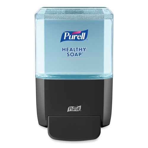 Soap Dispensers | PURELL 5034-01 ES4 4.88 in. x 8.8 in. x 11.38 in. 1,200 mL Push-Style Soap Dispenser - Graphite (1/Carton) image number 0