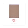 Envelopes & Mailers | Universal UNV62264 10.5 in. x 16 in. Barrier Bubble Air Cell Cushion Self-Adhesive Closure #5 Natural Self-Seal Cushioned Mailer - Kraft (80/Carton) image number 5
