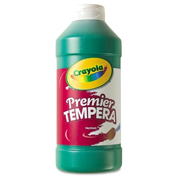 ARTS AND CRAFTS | Crayola 54-1216-044 Premier Tempera Paint, Green, 16 Oz Bottle