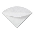 Food Service | AmerCareRoyal EFC10 10 in. Non-Woven Filter Cones for Fryer Oil (500/Carton) image number 1
